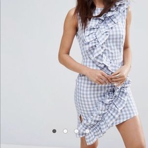 ASOS Gingham Shift Dress